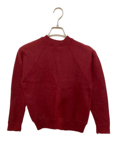 mayo SPRUCE（メイヨー スプルース）mayo SPRUCE (メイヨー スプルース) ヴィンテージラグランスウェット レッド サイズ:Sの古着・服飾アイテム
