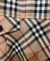 中古・古着 Burberry's BLUE LABEL (バーバリーズ ブルーレーベル) ノヴァチェックウールノースリーブワンピース ブラウン サイズ:38：8000円