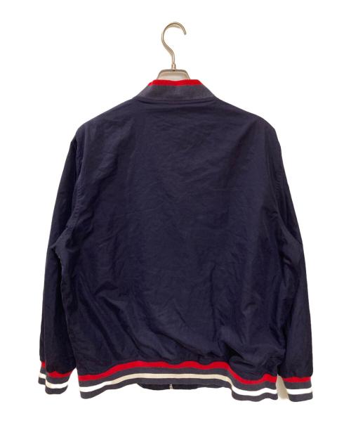 stussy（ステューシー）stussy (ステューシー) 90S カラーリブナイロンジャケット ネイビー サイズ:Mの古着・服飾アイテム