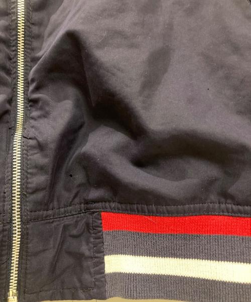stussy（ステューシー）stussy (ステューシー) 90S カラーリブナイロンジャケット ネイビー サイズ:Mの古着・服飾アイテム