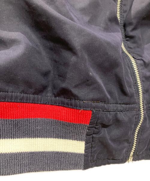 stussy（ステューシー）stussy (ステューシー) 90S カラーリブナイロンジャケット ネイビー サイズ:Mの古着・服飾アイテム