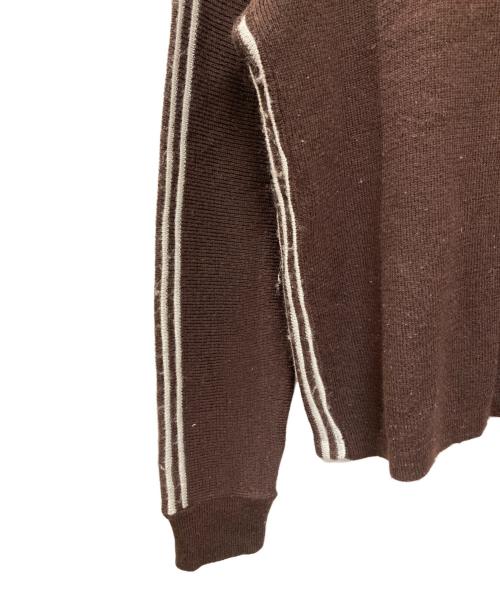 stussy（ステューシー）stussy (ステューシー) 90S ウールニット ブラウン サイズ:Sの古着・服飾アイテム