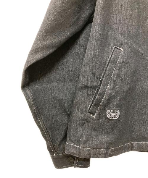 cheers（チアーズ）cheers (チアーズ) ジップアップ デニムジャケット ブラック サイズ:Mの古着・服飾アイテム