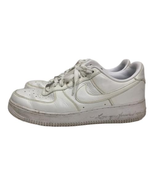 NIKE（ナイキ）NIKE (ナイキ) Drake NOCTA (ドレイク ノクタ) Air Force 1 Low  Love You Forver ホワイト サイズ:27.5cmの古着・服飾アイテム