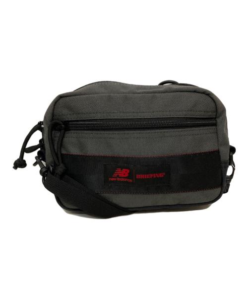 BRIEFING（ブリーフィング）BRIEFING (ブリーフィング) NEW BALANCE (ニューバランス) ショルダーポーチ グレーの古着・服飾アイテム