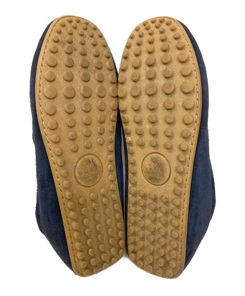 GUCCI（グッチ）GUCCI (グッチ) ホースビットスウェードモカシンシューズ ネイビー サイズ:7の古着・服飾アイテム