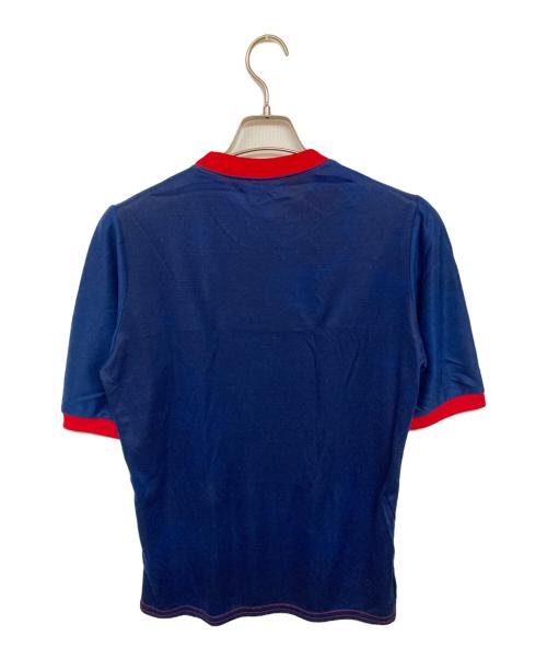 古着（フルギ）古着 (フルギ) ヴィンテーシカラーリブポケットTee ネイビー サイズ:Mの古着・服飾アイテム