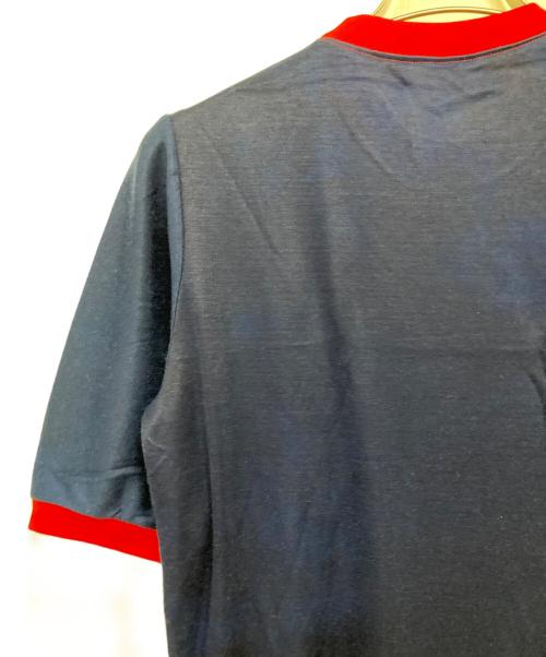 古着（フルギ）古着 (フルギ) ヴィンテーシカラーリブポケットTee ネイビー サイズ:Mの古着・服飾アイテム