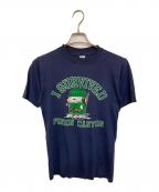 古着フルギ）の古着「ヴィンテージプリントTシャツ」｜ネイビー