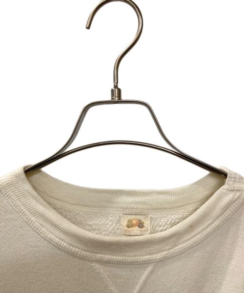 FRUIT OF THE LOOM（フルーツオブザルーム）FRUIT OF THE LOOM (フルーツオブザルーム) 60S バックプリントスウェット アイボリー サイズ:Sの古着・服飾アイテム