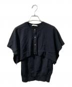 ANAYIアナイ）の古着「コットンナイロンサマーツイン」｜ブラック