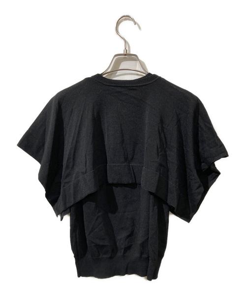 ANAYI（アナイ）ANAYI (アナイ) コットンナイロンサマーツイン ブラック サイズ:38の古着・服飾アイテム