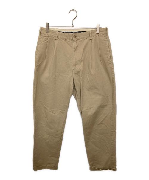 POLO RALPH LAUREN（ポロ・ラルフローレン）POLO RALPH LAUREN (ポロ・ラルフローレン) 古着タックチノパン ベージュ サイズ:W35×L34の古着・服飾アイテム