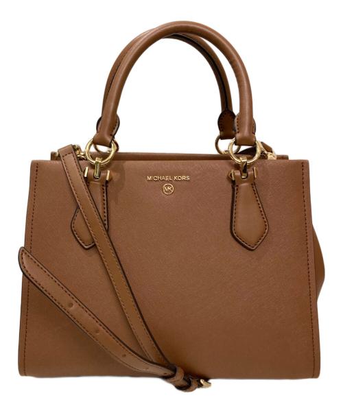 MICHAEL KORS（マイケル・コース）MICHAEL KORS (マイケル・コース) マリリン ミディアム サフィアーノ レザーサッチェルの古着・服飾アイテム