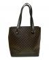 CELINE（セリーヌ）の古着「マカダムオールドハンドバック」｜ブラック