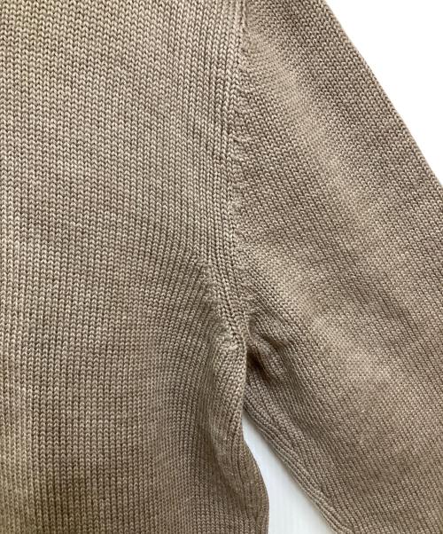 Zanone（ザノーネ）Zanone (ザノーネ) ウールタートルネックニット ブラウン サイズ:54の古着・服飾アイテム