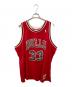 MITCHELL & NESS（ミッチェルアンドネス）の古着「復刻シカゴブルズ バスケットゲームシャツ」｜レッド
