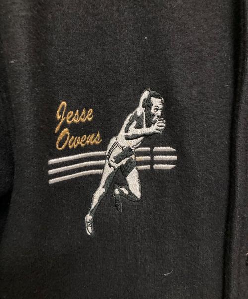 adidas（アディダス）adidas (アディダス) 00S ADIDASSLERウールスタジャン ブラック サイズ:Sの古着・服飾アイテム