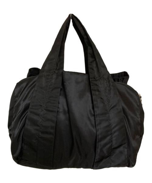 GROUND Y（グラウンドワイ）GROUND Y (グラウンドワイ) ナイロンバッグ ブラックの古着・服飾アイテム