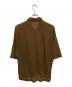 H BEAUTY&YOUTH (エイチ ビューティー&ユース) コットンヘンプシアーニットシャツ ブラウン サイズ:L：7000円