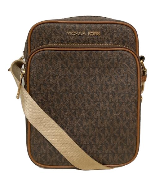 MICHAEL KORS（マイケルコース）MICHAEL KORS (マイケル・コース) ショルダーバッグ ブラウンの古着・服飾アイテム