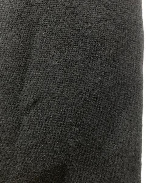 UNITED ARROWS（ユナイテッドアローズ）UNITED ARROWS (ユナイテッドアローズ) サイドラインニットパンツ ブラック サイズ:Mの古着・服飾アイテム