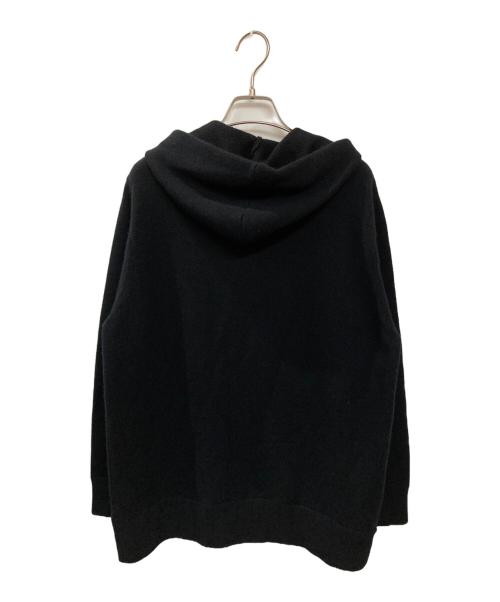 UNITED ARROWS（ユナイテッドアローズ）UNITED ARROWS (ユナイテッドアローズ) ジップニットパーカー ブラック サイズ:FREEの古着・服飾アイテム