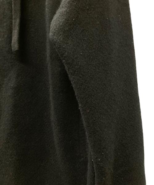 UNITED ARROWS（ユナイテッドアローズ）UNITED ARROWS (ユナイテッドアローズ) ジップニットパーカー ブラック サイズ:FREEの古着・服飾アイテム