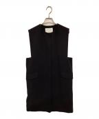 BALLSEYボールジィ）の古着「ドライアムンゼン クルーネックロングジレ」｜ネイビー