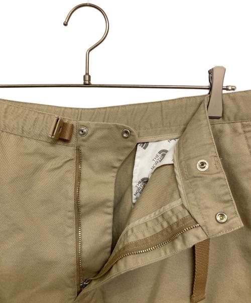 THE NORTHFACE PURPLELABEL（ザ・ノースフェイス パープルレーベル）THE NORTHFACE PURPLELABEL (ザ・ノースフェイス パープルレーベル) Stretch Twill Cargo Shorts ベージュ サイズ:W36の古着・服飾アイテム