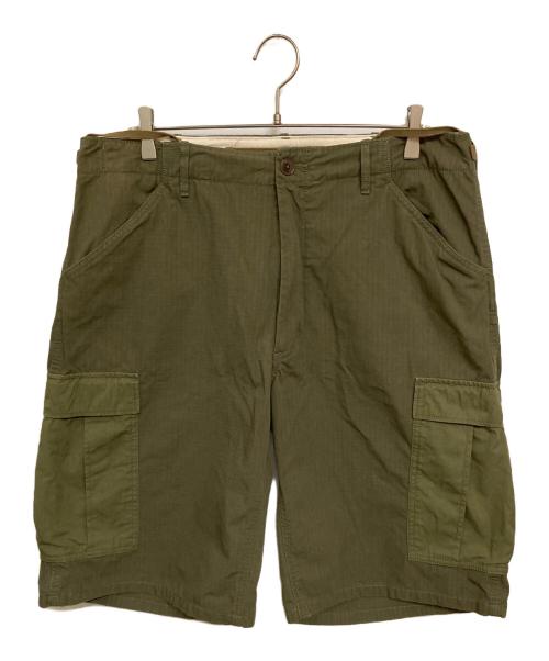 nanamica（ナナミカ）nanamica (ナナミカ) Cargo Shorts Khaki グリーン サイズ:36の古着・服飾アイテム
