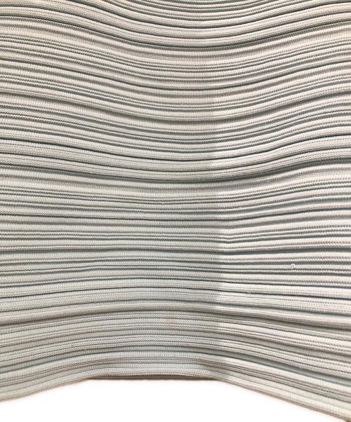 PLEATS PLEASE（プリーツプリーズ）PLEATS PLEASE (プリーツプリーズ) CREPE KNIT/ニット スカイブルー サイズ:不明(実寸サイズをご確認ください)の古着・服飾アイテム