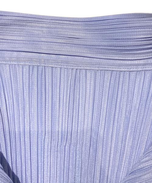 PLEATS PLEASE（プリーツプリーズ）PLEATS PLEASE (プリーツプリーズ) プリーツシャツワンピース パープル サイズ:3の古着・服飾アイテム