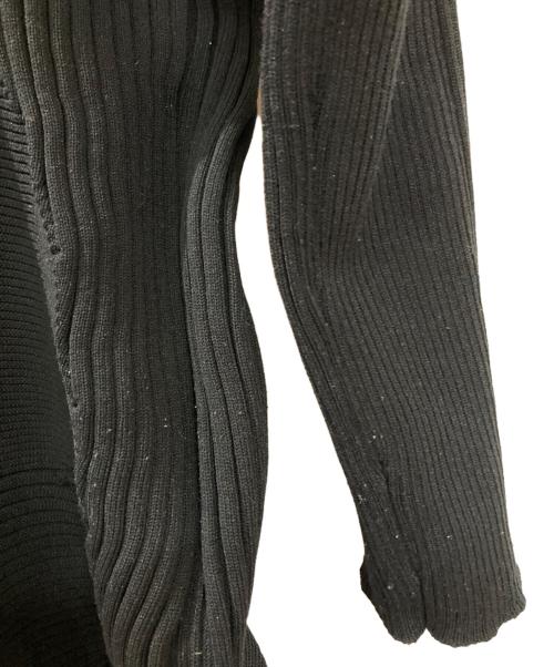 ISSEY MIYAKE（イッセイミヤケ）ISSEY MIYAKE (イッセイミヤケ) KONE KONE/変形ニットワンピース ブラック サイズ:2の古着・服飾アイテム