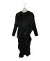 ISSEY MIYAKE (イッセイミヤケ) KONE KONE/変形ニットワンピース ブラック サイズ:2：35000円