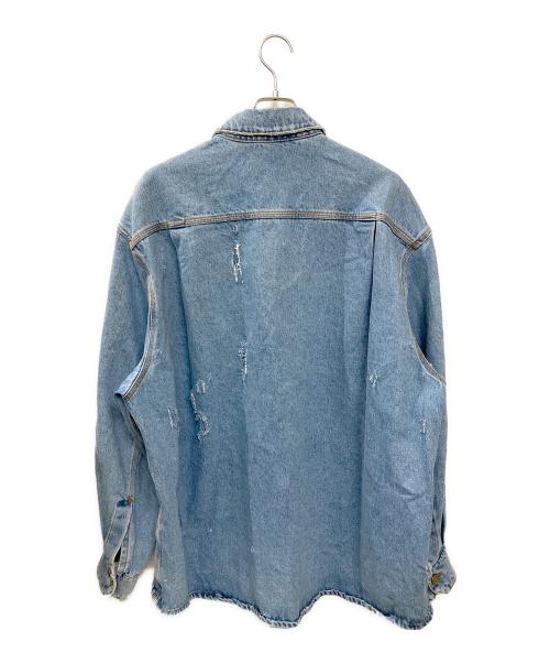 Hed Mayner（ヘド メイナー）Hed Mayner (ヘド メイナー) Denim Overshirt インディゴ サイズ:Sの古着・服飾アイテム