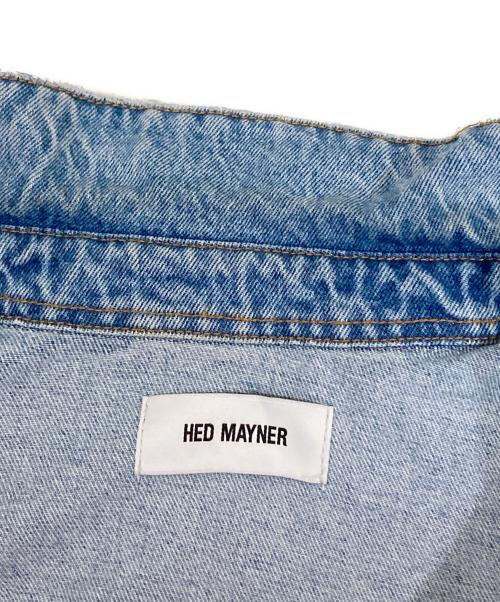 Hed Mayner（ヘド メイナー）Hed Mayner (ヘド メイナー) Denim Overshirt インディゴ サイズ:Sの古着・服飾アイテム