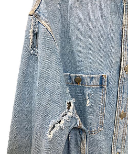 Hed Mayner（ヘド メイナー）Hed Mayner (ヘド メイナー) Denim Overshirt インディゴ サイズ:Sの古着・服飾アイテム