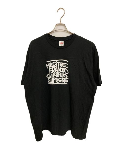 SUPREME（シュプリーム）Supreme (シュプリーム) MARITHE+FRANCOIS GIRBAUD (マリテフランソワジルボー) プリントTシャツ ブラック サイズ:XLの古着・服飾アイテム