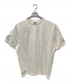 WTAPSダブルタップス）の古着「LABEL SS COTTON Tシャツ」｜ホワイト