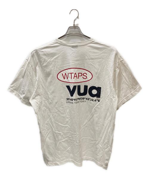 WTAPS（ダブルタップス）WTAPS (ダブルタップス) LABEL SS COTTON Tシャツ ホワイト サイズ:XLの古着・服飾アイテム