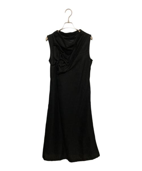 tricot COMME des GARCONS（トリココムデギャルソン）tricot COMME des GARCONS (トリココムデギャルソン) 90S デザインノースリーブワンピース ブラック サイズ:FREEの古着・服飾アイテム