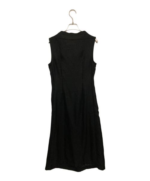 tricot COMME des GARCONS（トリココムデギャルソン）tricot COMME des GARCONS (トリココムデギャルソン) 90S デザインノースリーブワンピース ブラック サイズ:FREEの古着・服飾アイテム
