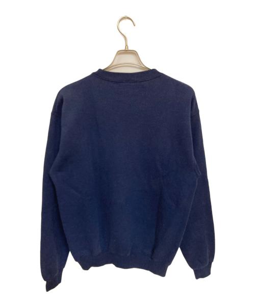 adidas（アディダス）adidas (アディダス) 80S トレフォイユロゴスウェット ネイビー サイズ:Mの古着・服飾アイテム