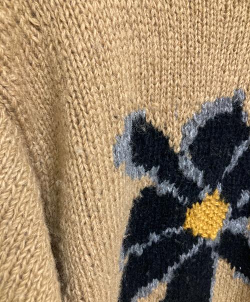 Mcmachan Woolen（マクマーンウーレン）Mcmachan Woolen (マクマーンウーレン) ロールネックニット ブラウン サイズ:FREEの古着・服飾アイテム