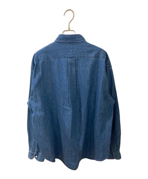 California General Store（カリフォルニアジェネラルストア）California General Store (カリフォルニアジェネラルストア) オーガニック コットン デニム A.N レギュラーカラー シャツ インディゴ サイズ:M 未使用品の古着・服飾アイテム