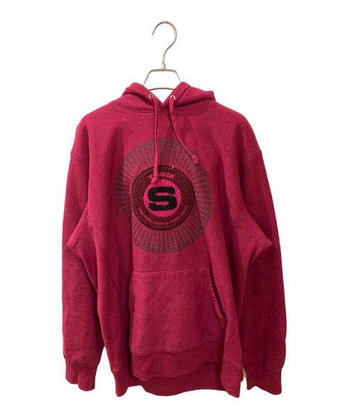 SUPREME（シュプリーム）SUPREME (シュプリーム) Chenille Applique Hooded Sweat ボルドー サイズ:Lの古着・服飾アイテム