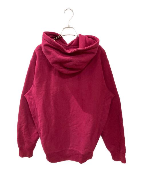 SUPREME（シュプリーム）SUPREME (シュプリーム) Chenille Applique Hooded Sweat ボルドー サイズ:Lの古着・服飾アイテム