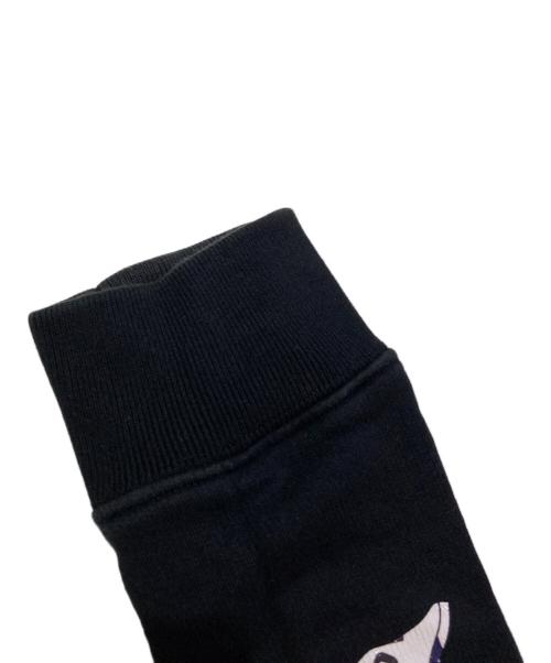 OFFWHITE（オフホワイト）OFFWHITE (オフホワイト) AIRPORT TAPE DOUBLE TEE HOODIE ブラック サイズ:Mの古着・服飾アイテム