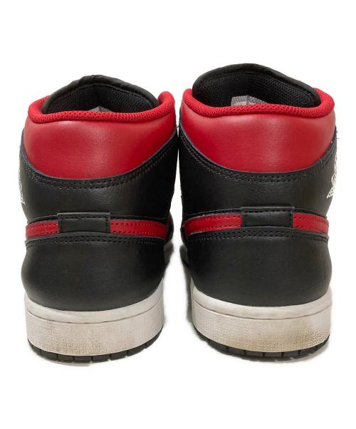 NIKE（ナイキ）NIKE (ナイキ) Air Jordan 1 Mid  Bred レッド×ブラック サイズ:26cmの古着・服飾アイテム